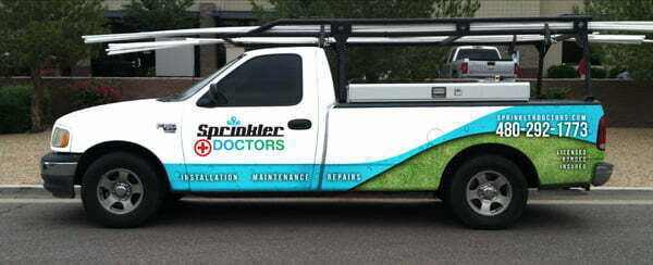 sprinkler dr truck